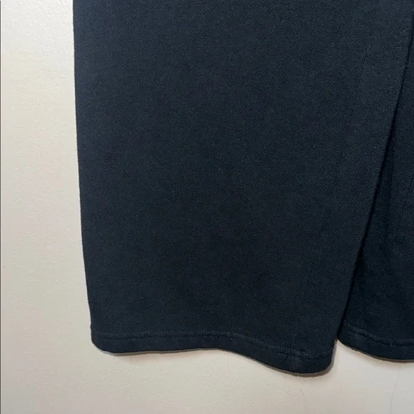 Colsie Women's Black Wide-Leg Sweatpants With Pockets and Drawstrings Size XS - Picture 2 of 5